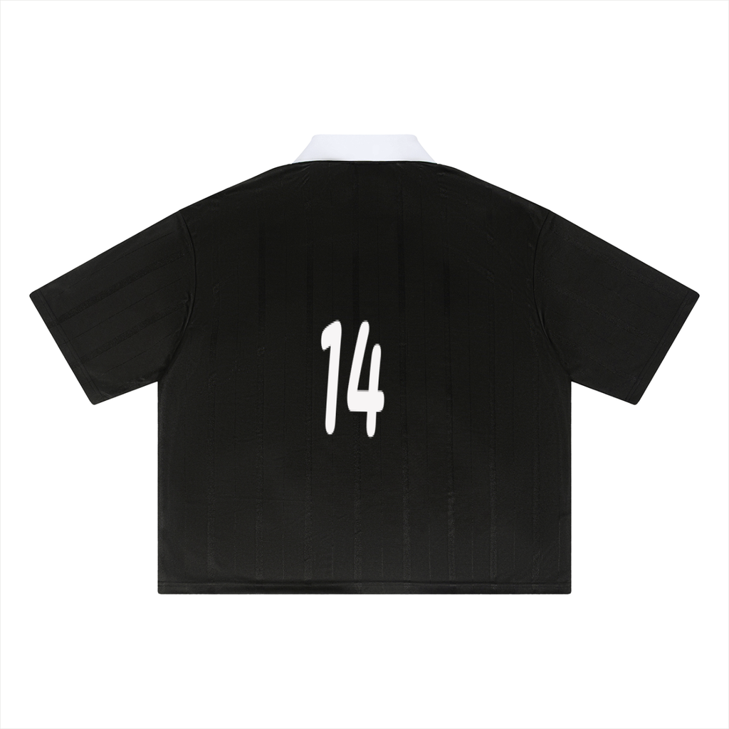 Unisex Striped Boxy Soccer Jersey